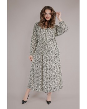 Молодіжне плаття з капюшоном штапель 8042-foto2