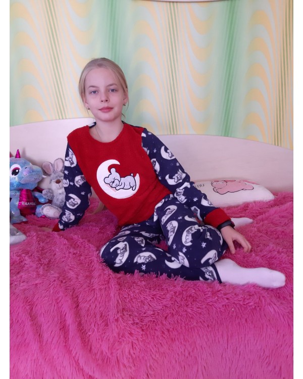 Детская пижама флис-махра "Медвежонок"