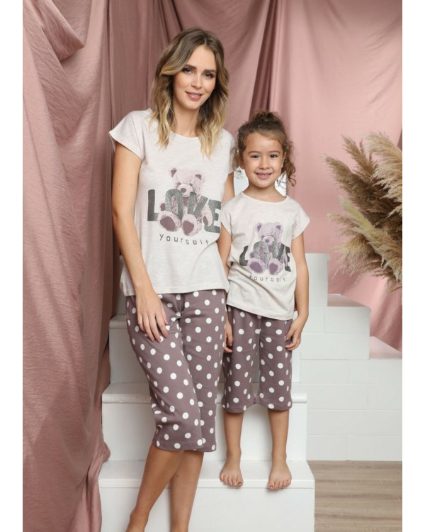 Пижама с бриджами Sexen 40633