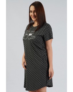 Молодіжна нічна сорочка Vienetta CATS DGray 5110080-foto3