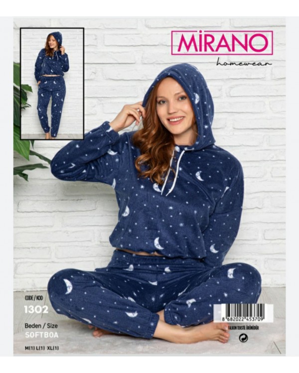 Мягкая молодежная пижама Mirano 1302