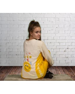 Тепла махрова піжама на зиму -foto2