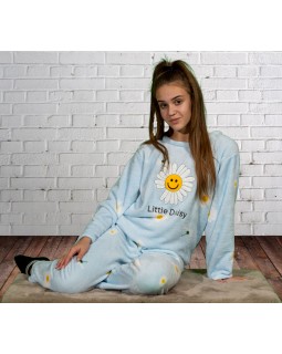 Тепла махрова піжама на зиму