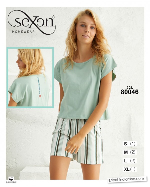 Пижама с шортами Sexen 80046
