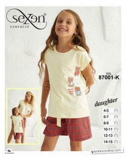 Піжама з шортами Sexen 87001-K