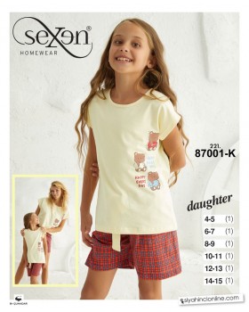 Пижама с шортами Sexen 87001-K
