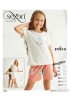 Пижама с шортами Sexen 87057-K