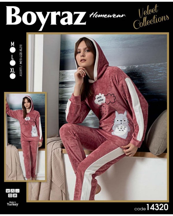 Молодіжна піжама Boyraz homewear Velvet collection 14320
