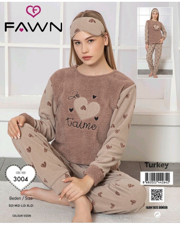 Флісова молодіжна піжама Fawn 3004