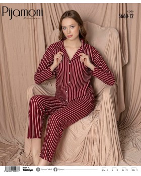 Піжама з брюками Pijamoni 5660-12