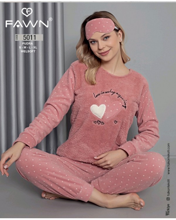 Флісова молодіжна піжама Fawn 5011
