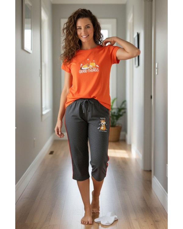 Молодіжна піжама з бріджами Vienetta