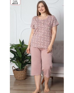 Жіноча піжама з бріджами Sevgi 4111