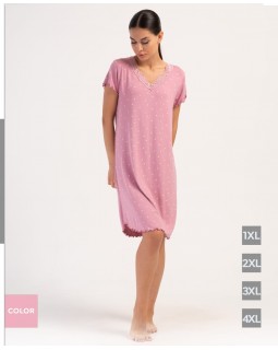 Молодіжна нічна сорочка великих розмірів Vienetta