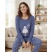 Піжама з брюками Sexen 89070-A