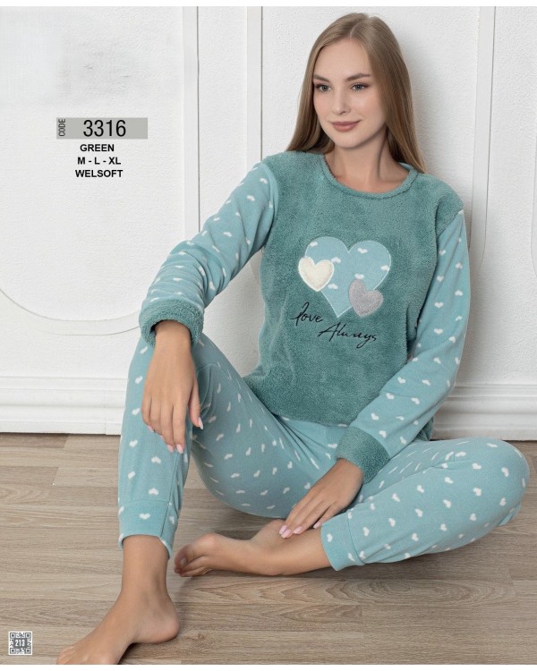 Тепла молодіжна піжама FAWN 3316
