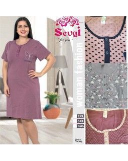 Жіноча нічнушка Sevgi-foto3