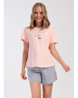 Молодіжна піжама з шортами великих розмірів. Vienetta 