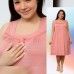Ночная рубашка больших размеров с кружевом.Nicoletta 70223