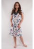 Женская ночнушка в цветочки Saimeiqi 6124