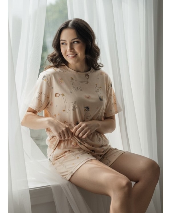 Молодежная пижама Lindros homewear collection 30043