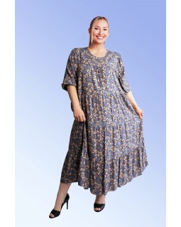 Літнє  плаття штапель 1304-foto13