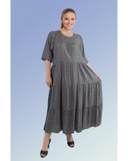 Літнє  плаття штапель 1304-foto14