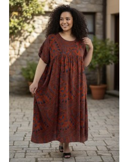 Летнее платье штапель 1312