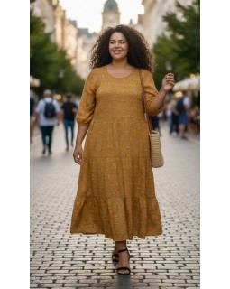 Літнє  плаття штапель 1234.5