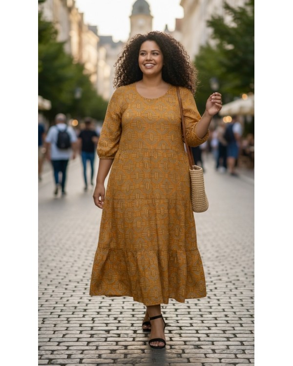 Літнє плаття штапель 1234.5