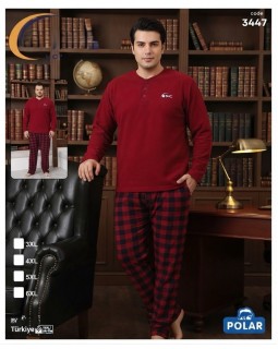 Флісова піжама великих розмірів SNC Homewear 3447 Флісова піжама великих розмірів SNC Homewear 3447