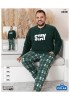 Флисовая пижама больших размеровSNC Homewear 3450 Флисовая пижама больших размеровSNC Homewear 3450