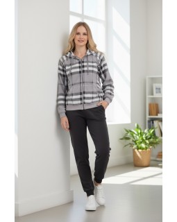 Тепла флісова молодіжна піжама Vienetta 403055-foto3