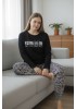 Батальна піжама зі штанами Nicoletta 30097 Батальна піжама зі штанами Nicoletta 30097