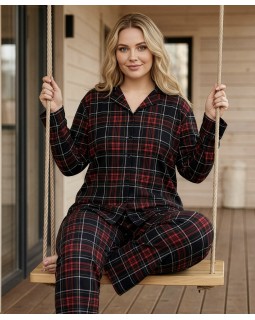 Жіноча піжама великого розміру PIJAMONI 5655-6