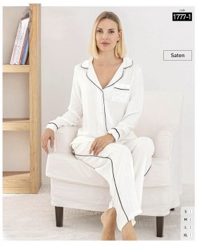 Піжама з брюками Saten, DOFI (Pijamoni) 1777-1