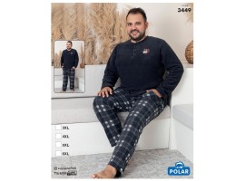 Флісова піжамавеликих розмірів   SNC Homewear 3449