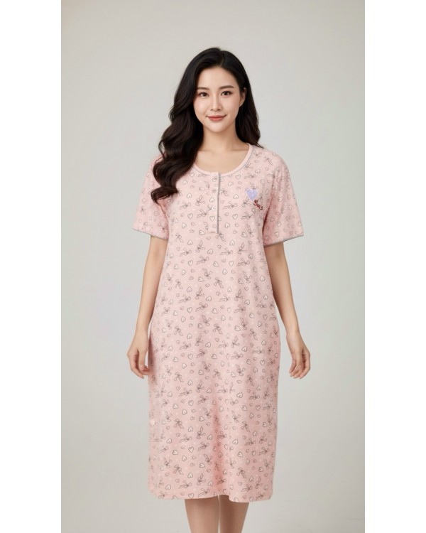 Хлопковая женская ночная сорочка ММ75