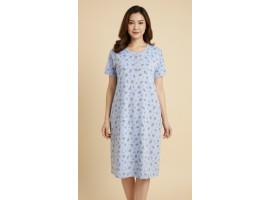 Хлопковая ночная сорочка 4.5.6xl ММ76