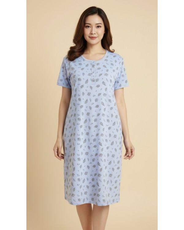 Хлопковая женская ночная сорочка ММ76
