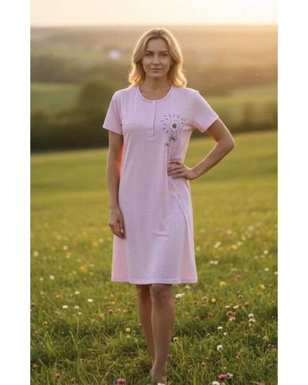 Бавовняна жіноча нічна сорочка MM20