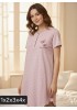 Бавовняна жіноча нічна сорочка MM21