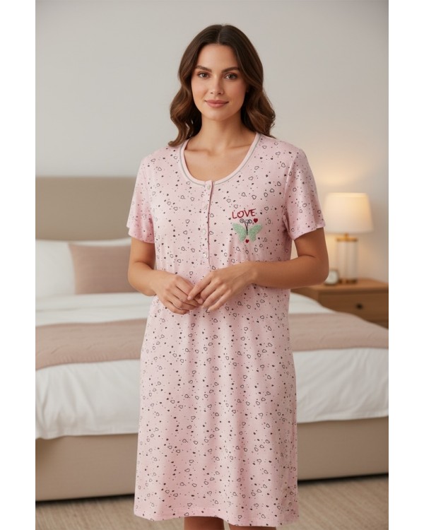 Хлопковая женская ночная сорочка MM24
