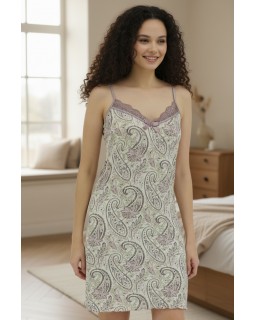 Нічна сорочка великих розмірів Caroline 25890