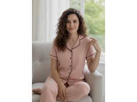 Молодіжна муслінова піжама LULL(MIHRA) 9002-3