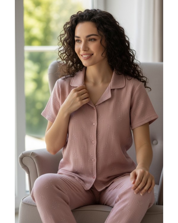 Молодежная муслиновая пижама LULL(MIHRA) 9003