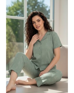 Молодіжна муслінова піжама LULL(MIHRA) 9003-1