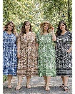 Літнє  плаття штапель 2611-2-foto2