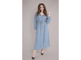 Молодіжне плаття з капюшоном штапель 8042