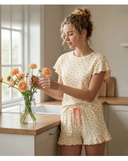 Женская пижама с шортами  Pigamoni 1855-3